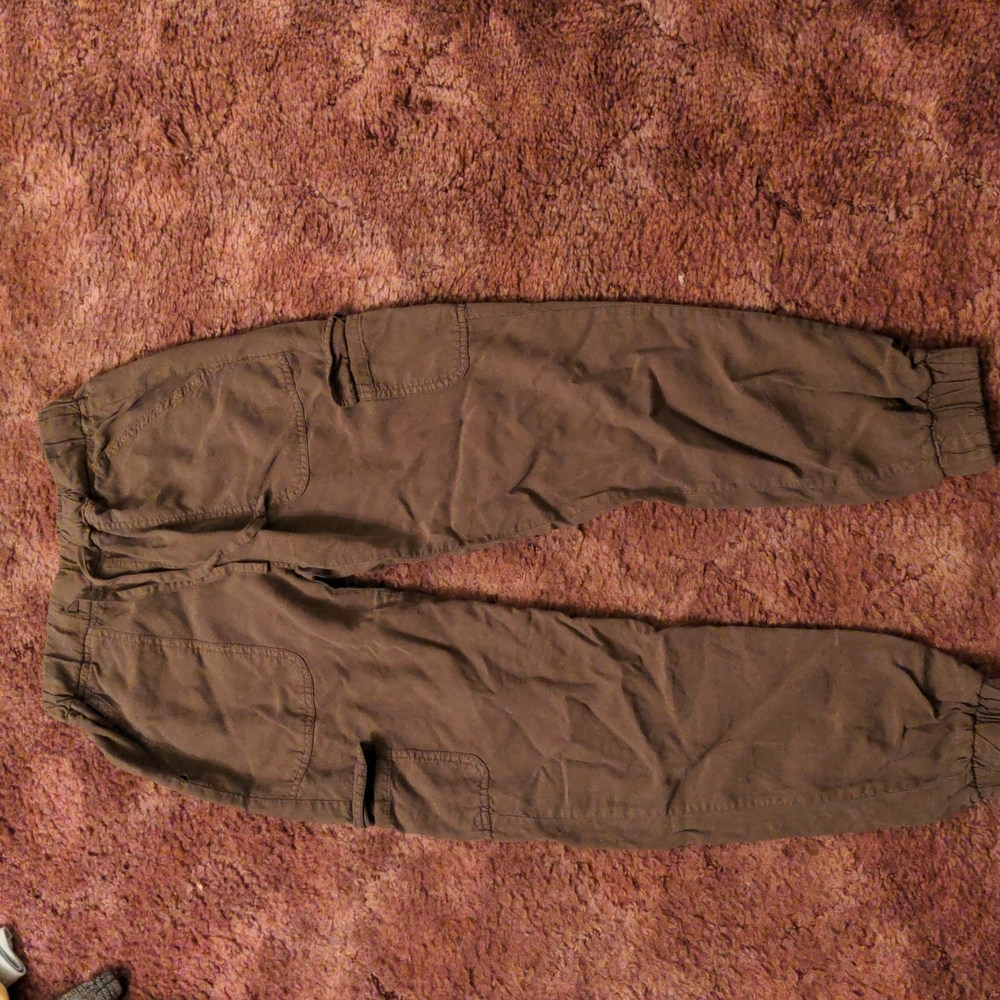XXS joggers, olive green